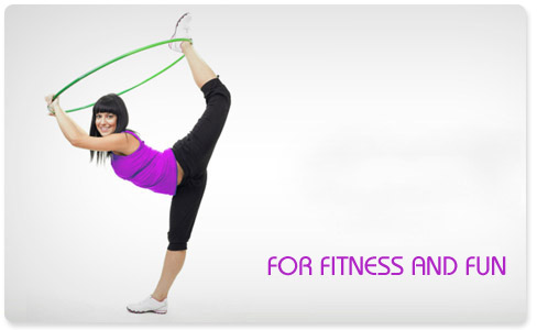 dancer and hoop